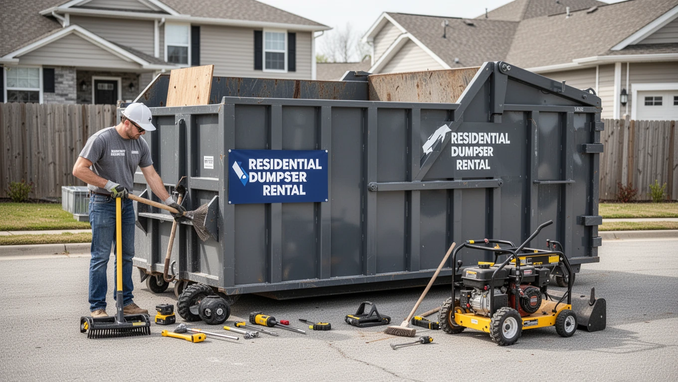 Residential Dumpster Rental