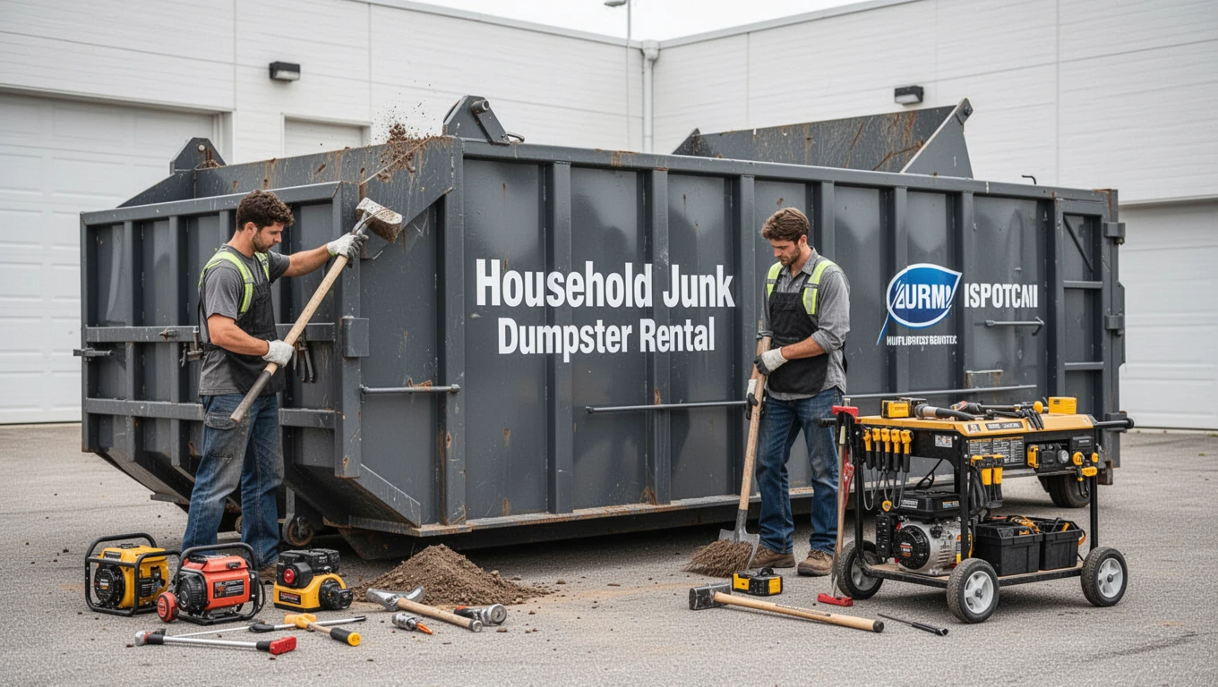 Household Junk Dumpster Rental